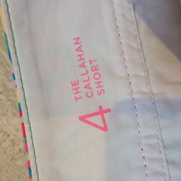 NWT Lilly Pulitzer Callahan Pomegranate "Jungle Tumble" Shorts - Picture 5 of 8